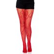 (image for) New Passion Fire Fishnet Silk Stockings