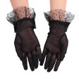 (image for) Black Lace Wedding Dancing Bowknot Gloves