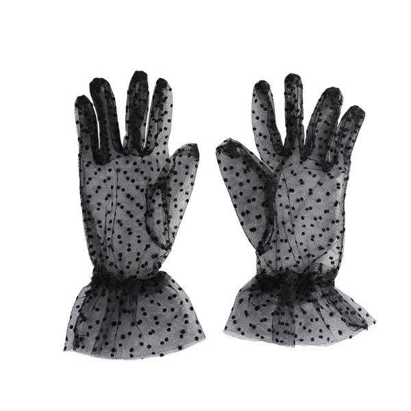(image for) Sexy Lacework With Dots Ladies Gloves