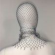 (image for) Hot Selling Rhinestones Fashion Party Mesh Hood