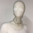 (image for) Hot Selling Rhinestones Fashion Party Mesh Hood