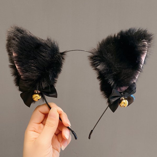 (image for) Halloween Dress Up Kitten Cat Ears Hair Band