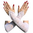 (image for) New Fashion Women's Flowers Lace Gloves