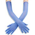 (image for) Soft Thin See-through Mesh Long Gloves
