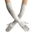 (image for) Multi-colored Satin Dancing Long Gloves