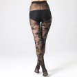 (image for) Sexy Ladies' Figured Elastic Mesh Pantyhose