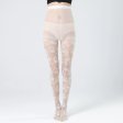 (image for) Sexy Ladies' Figured Elastic Mesh Pantyhose