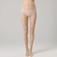 (image for) Sexy Ladies' Figured Elastic Mesh Pantyhose