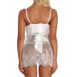 (image for) Ladies Strappy Eyelash Lace Sexy Night Skirt