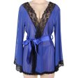 (image for) Sexy Ladies Bandaged Lace Robe Night Gown