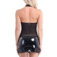 (image for) Cool Girl Patent Leather Dress With Front Chain