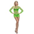 (image for) Sexy Transparent Long-sleeved Fishnet Nightwear