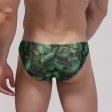 (image for) Hot Breathable Flower Printed Mesh Panty