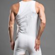 (image for) All cotton Comfortable And Sexy Front Button Jumpsuit