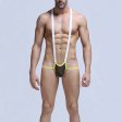 (image for) Men Bodybuilding Elastic One-piece Suit