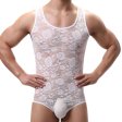 (image for) New Lace Sleeveless Men Flex Teddy