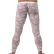 (image for) Sexy Men Tight Rose Pattern Lace Pants