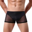 (image for) Men Naked Feeling Comfortable Ice Silk Boxer Briefs