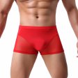 (image for) Men Naked Feeling Comfortable Ice Silk Boxer Briefs