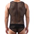 (image for) Cool Men Big Fishnet Sexy Night Vest