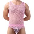 (image for) Cool Men Big Fishnet Sexy Night Vest