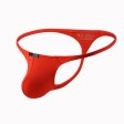 (image for) Soft Shaping T-back Pure Color Panty For Men
