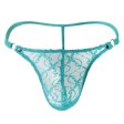 (image for) Men Low Waist Transparent Mesh T-back