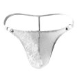 (image for) Men Low Waist Transparent Mesh T-back