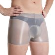 (image for) Glossy High-elastic Soft Men Boxers