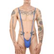 (image for) Simple Adjustable Strappy Bag One-piece Suit For Men