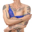 (image for) Alluring Mankini Lace Bra Adjustable For Men