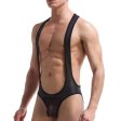 (image for) Motor Style Patent Leather One-piece Suit