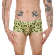 (image for) Men Sexy Transparent Leopard Mesh Boxers Briefs