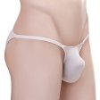 (image for) Men Low-waist Ice Silk Thin Strap Panty