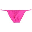 (image for) Men Low-waist Ice Silk Thin Strap Panty