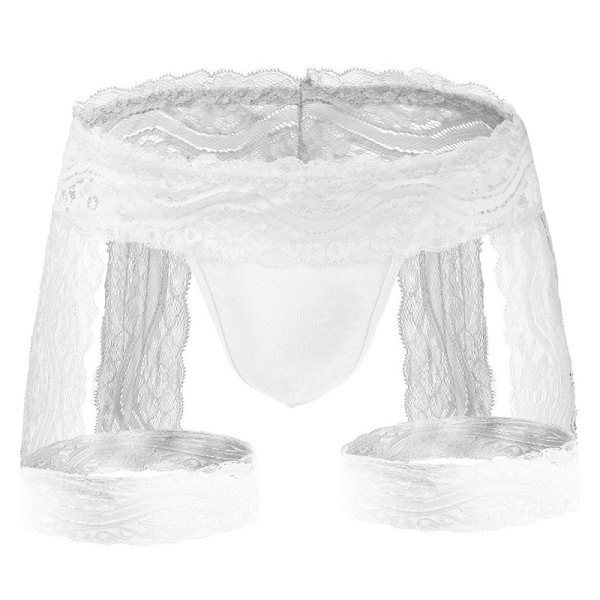 (image for) Men Lace Boxers Briefs Sexy Lingeries
