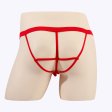 (image for) Men See-through Hollowed-out Mesh Panty T-back