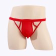 (image for) Men See-through Hollowed-out Mesh Panty T-back