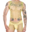 (image for) Night Club Shining Rhinestone Fishnet Vest