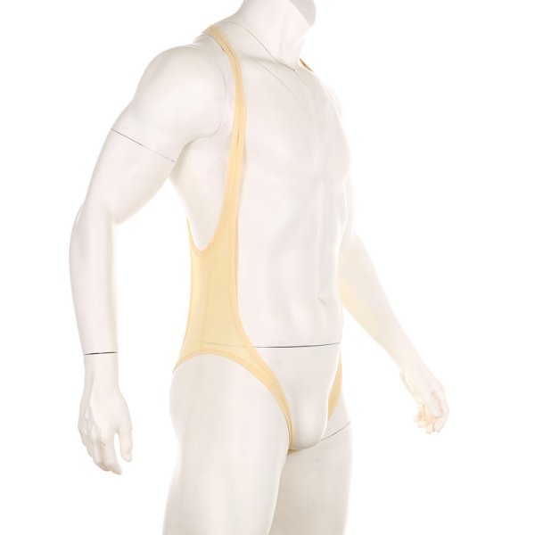(image for) Super Sexy Men One-piece Ice Silk Assless Underwear
