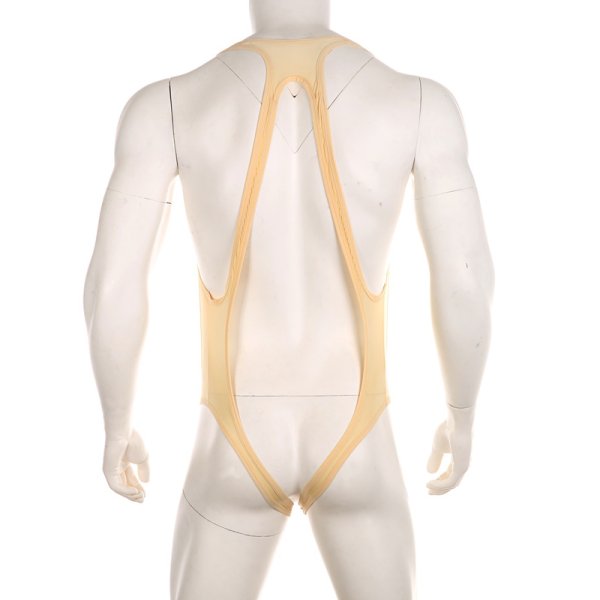 (image for) Super Sexy Men One-piece Ice Silk Assless Underwear