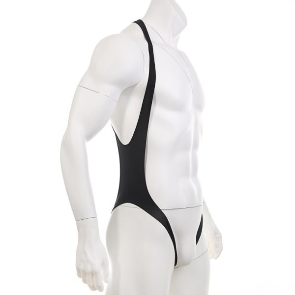 (image for) Super Sexy Men One-piece Ice Silk Assless Underwear