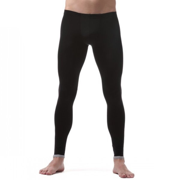 (image for) Men Ice Silk Pajama Pants Soft Underwears