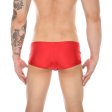 (image for) Men Front Metal Zipper Boxers Soft Underwears