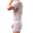 (image for) Sultry Men Breathable Fishnet T-shirt
