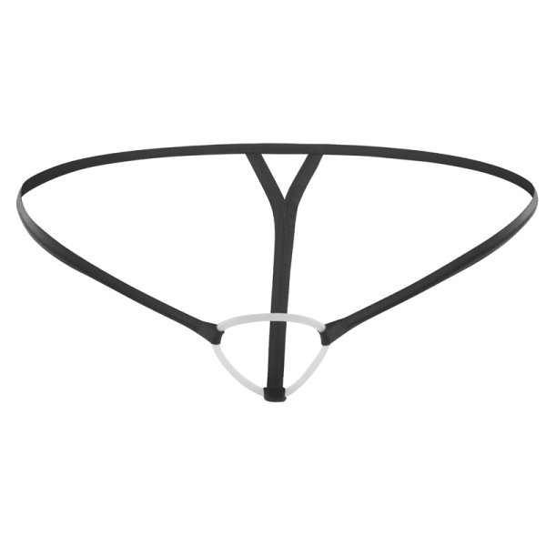 (image for) Men Thin Strap T-back With Silicone Ring