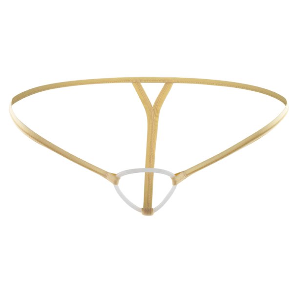 (image for) Men Thin Strap T-back With Silicone Ring