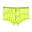 (image for) Fashion Men Transparent Striped Boxers