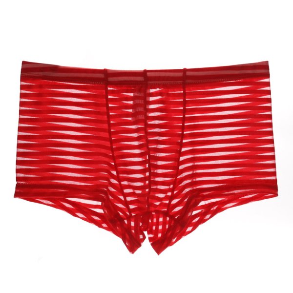 (image for) Fashion Men Transparent Striped Boxers