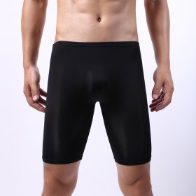Hot Ice Silk Boxers Nigth Underwears For Men